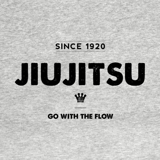 Jiujitsu - Go With The Flow by TheGrappleTradingCo